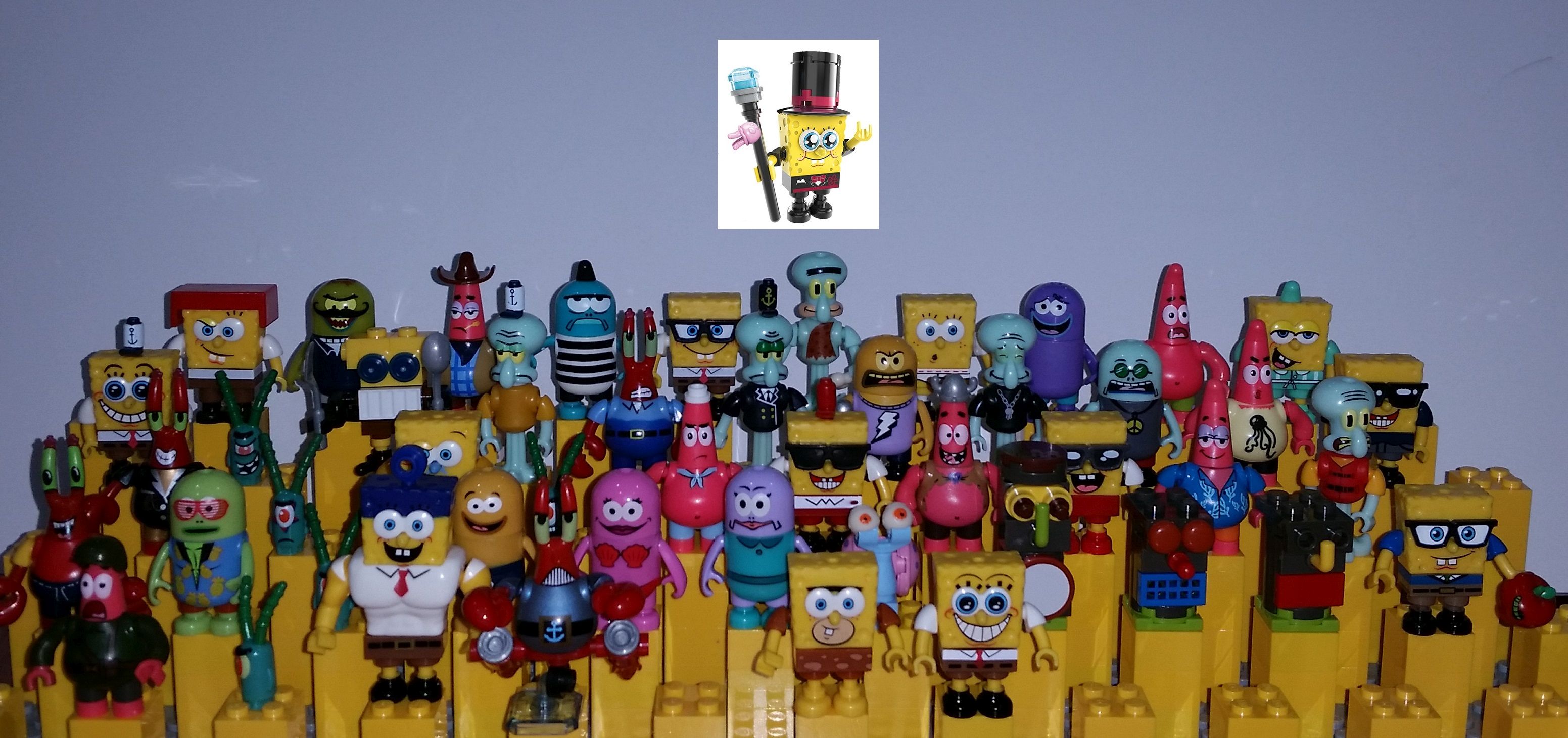 Mega Bloks Sponge Bob Sponge Out Of Water Promotional Minifigure To Be Given Away At Toysrus