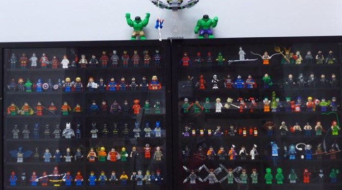Checkout Tony Chao’s Lego Super Heroes Minifigure Collection