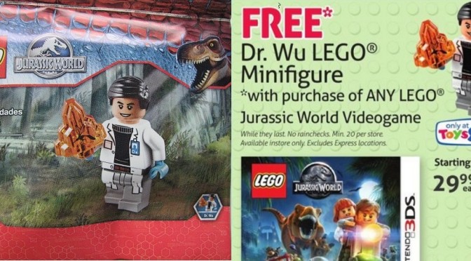 Get the Lego Exclusive Dr Wu Minifigure Everywhere – Target, Amazon and Toys-R-Us