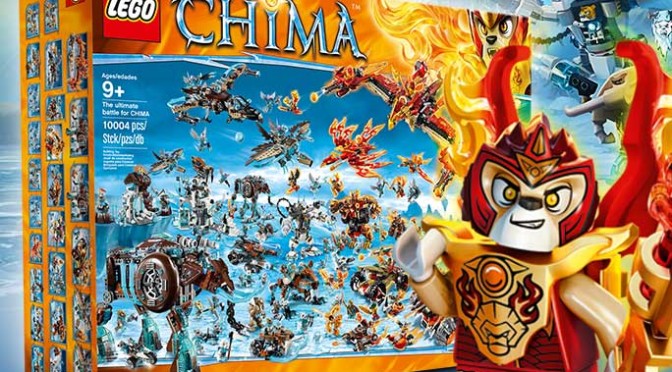 Largest Lego Set Ever - 92 and 10,004 pieces - Chima The Ultimate Battle - Minifigure Price Guide