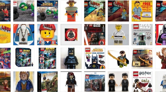 Lego Books and DVD’s and Video Games with Exclusive Minifigures – Found two more
