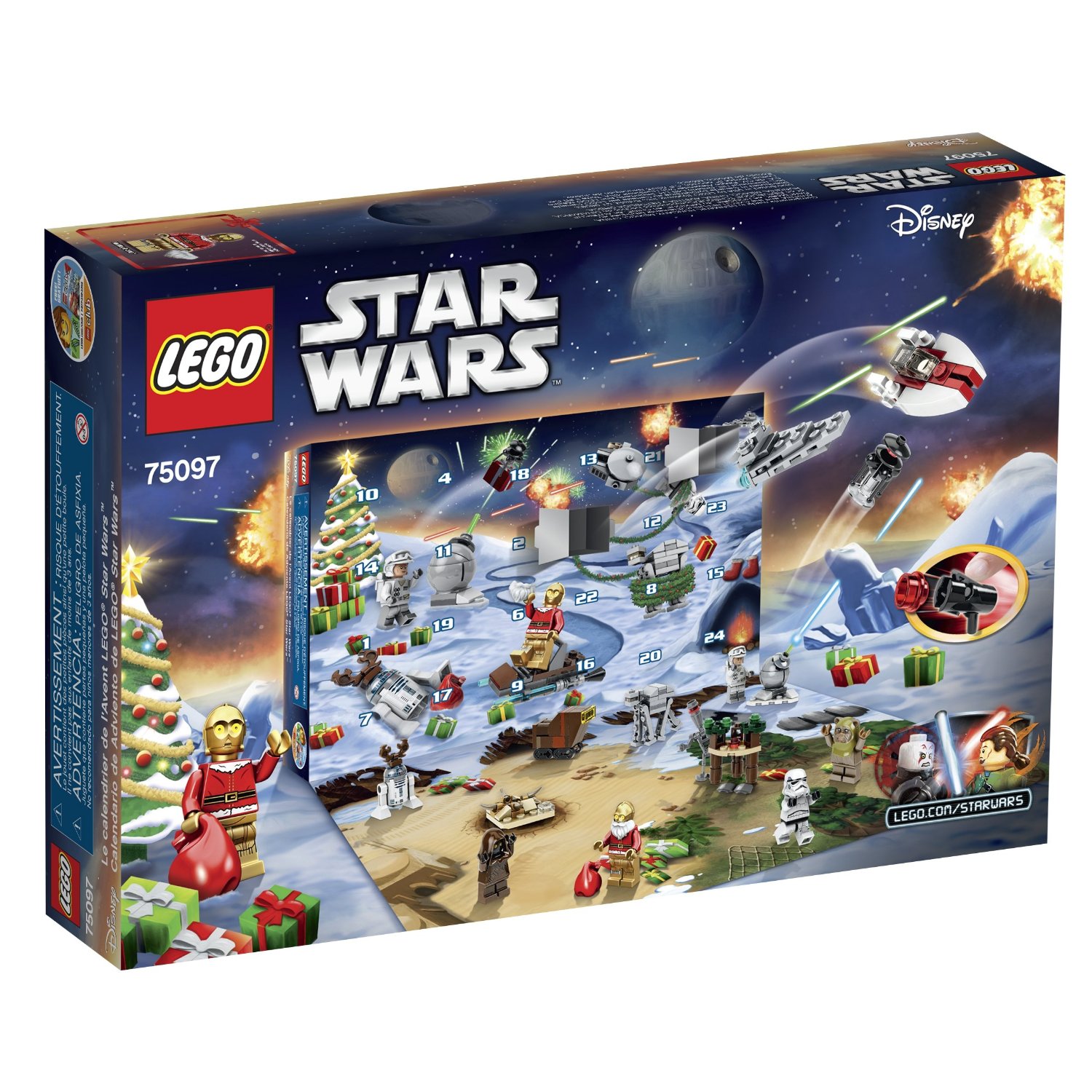 LEGO Star Wars 75097 Advent Calendar Building Kit now for sale on