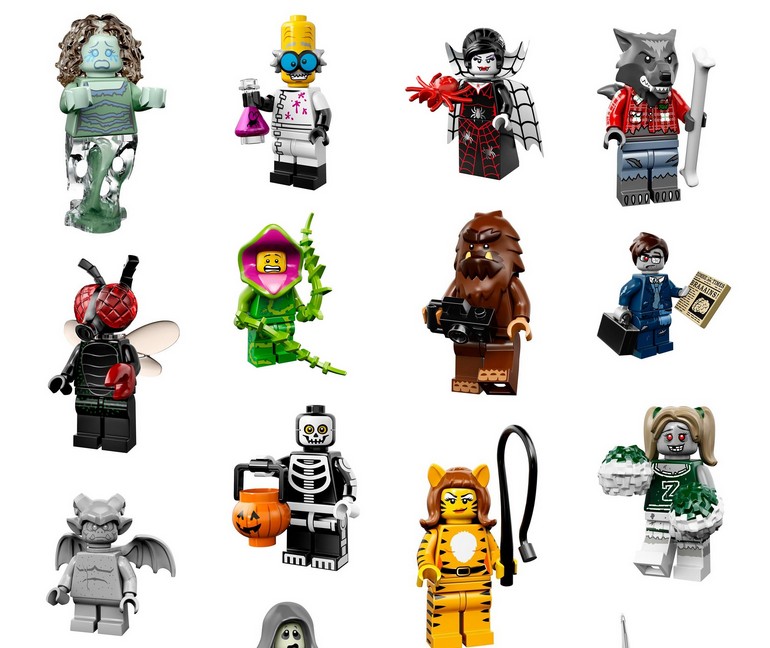 Minifigure Display Frame case Lego Series 14 71010 mini figures invisible range 