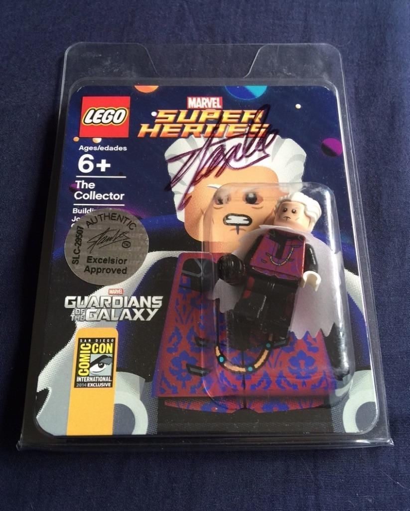 LEGO GUARDIANS OF THE GALAXY THE COLLECTOR SIGNED BY STAN LEE SDCC  EXCLUSIVE - Minifigure Price Guide