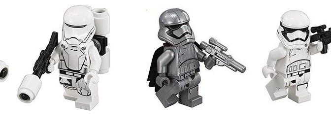 Lego Star Wars 75103 First Order Transporter Minifigures Official Reveal Finally