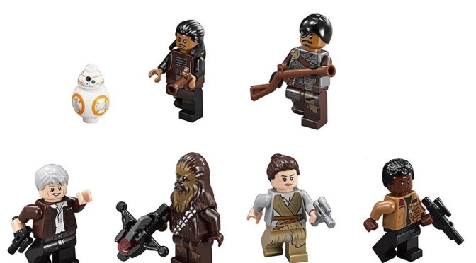 Lego Star Wars 75105 Milenium Falcon Minifigures Finally Revealed