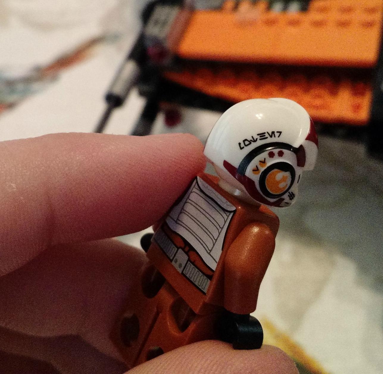 resistance pilot lego