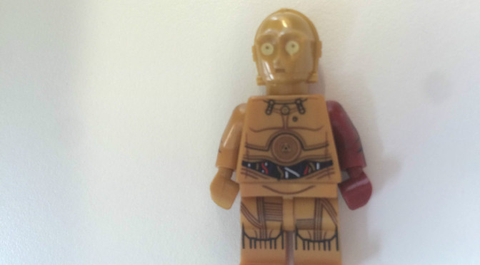 I just Picked up my C-3po Red Arm Polybag.  I am very Happy – Happy Dance