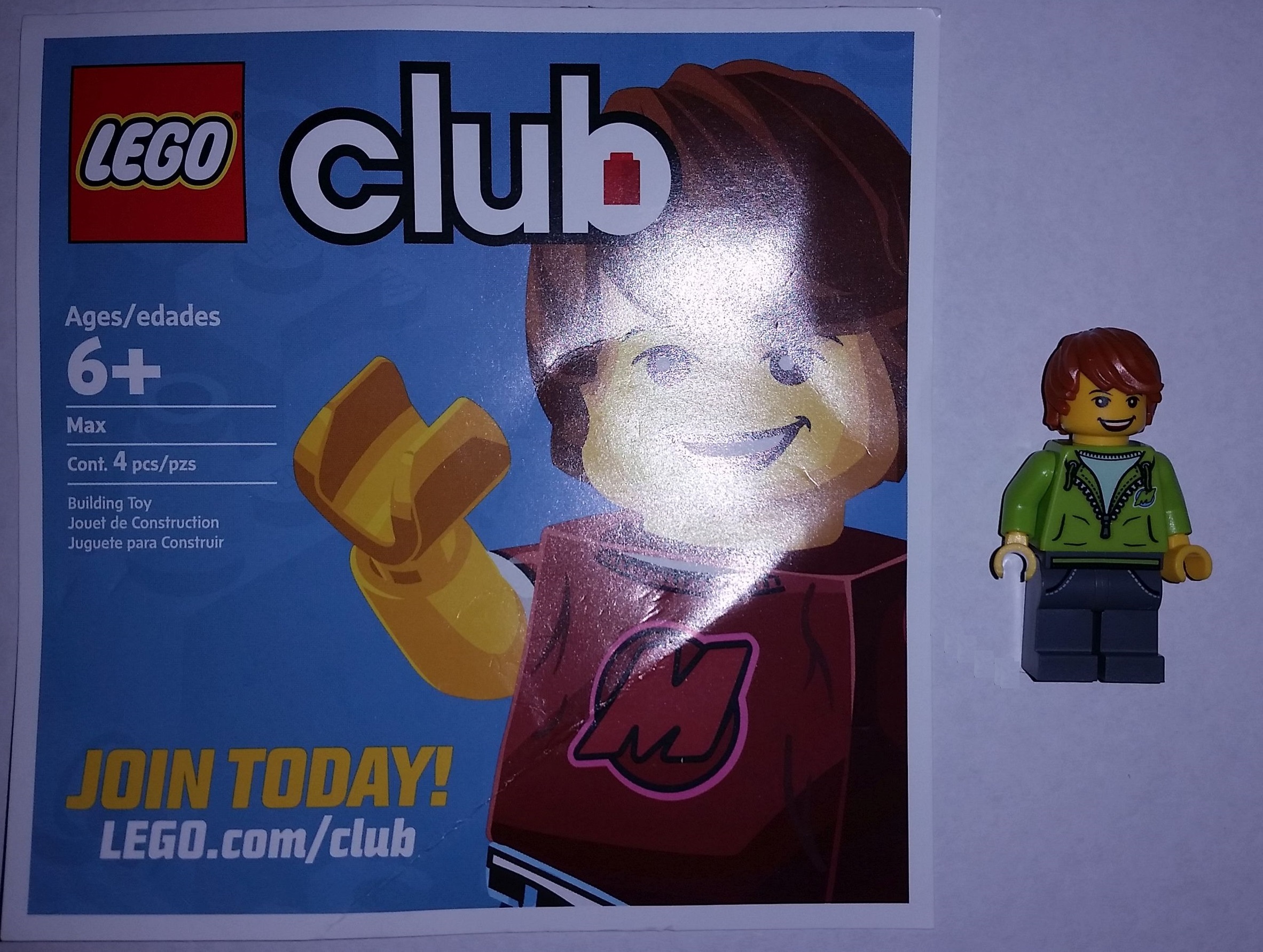 New Max Lego Club Minifigure KidsFest 2014 in USA - Minifigure Price Guide