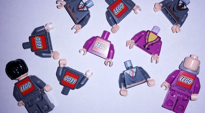 Harry Potter Figures with Lego Printed on Back of Torso Does anyone have any information