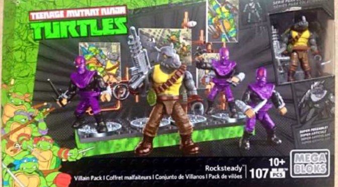 First View of Mega Bloks Teenage Mutant Ninja Turtles sets