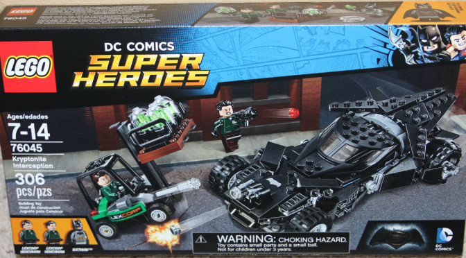 Lego 2016 DC Super Heroes Kryptonite Interception is showing up at Stores