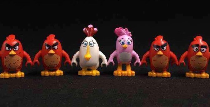 Better Image of Lego Angry Birds showed up on Facebook