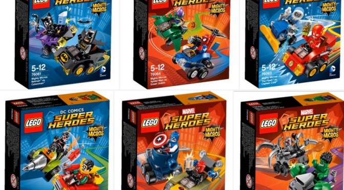 Lego ® Minifigure Mighty Micros Marvel DC Comics Super Heroes Choose Minifig NEW 