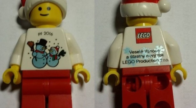 Lego Kladno Factory 2016 Exclusive Minifigure Holiday 2016
