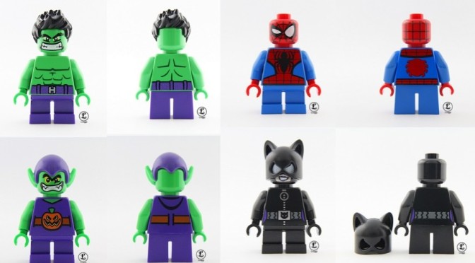 Lego Micro Racer Minifigures posted up to Flickr by Luiggi