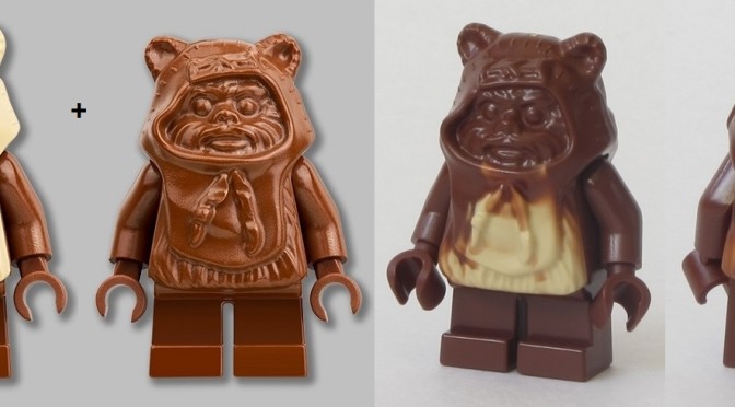 Lego Star Wars Paploo Clásico Browns Ewok-RARE-Bestprice 7139-2002-Nuevo 