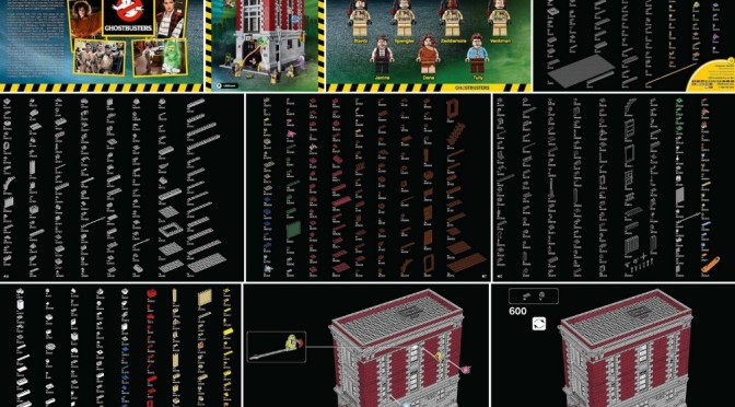 Lego Ghostbusters Firehouse HQ 75827 Building Instructions Available for Download Finally 420 Pages WOW