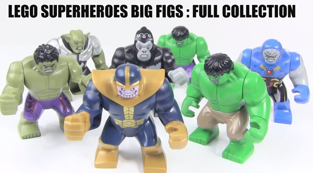 all lego marvel big figs