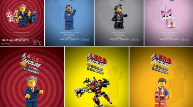 beskyttelse Regnjakke Kunstig Legoland Lego Movie 4D Posters are very nice - Minifigure Price Guide