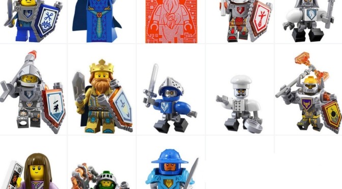 28 NEXO KNIGHTS MINIFIGURES FOUND OUT ON LEGO SITE – GOOD GUYS SECOND