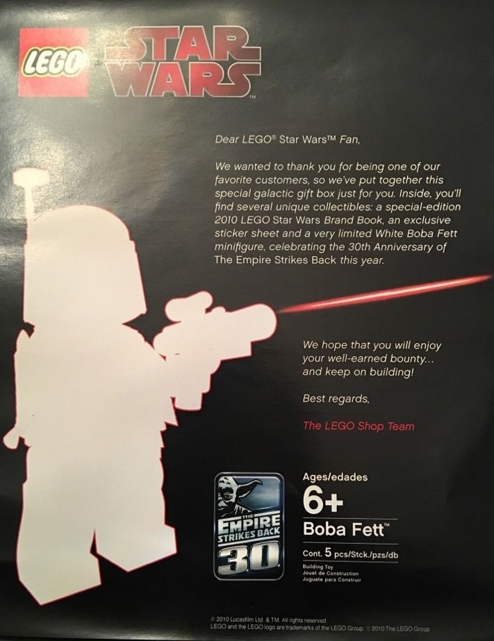white boba fett lego 2010