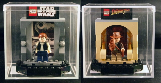 Lego Toy Fair 2008 Han Solo Indiana Jones Transformation Chamber