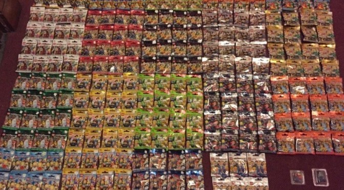 Sealed Lego minifigures series complete 1-15 and movie and Team Great Britain  and Simpsons 1-2 all FACTORY SEALED