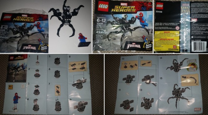 Lego 30448 Spider-Man vs The Venom Symbiote Polybag review and Instructions