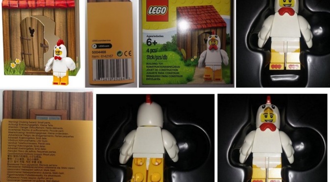 New LEGO Minifigure Iconic Easter 5004468 Chicken Suit Guy Found over on eBay