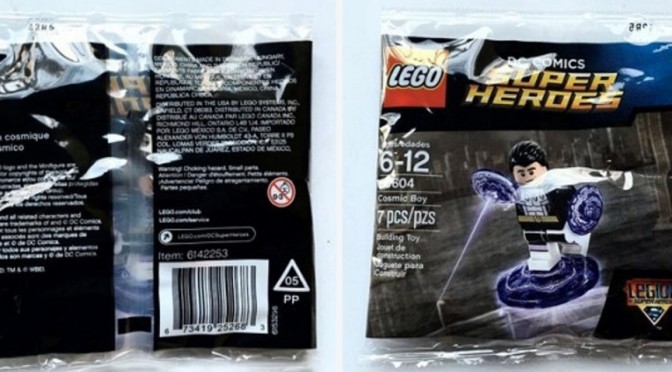 Lego Cosmic Boy Polybag found in the wild