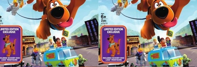 Exclusive Lego Scooby Minifigure Coming soon with Scooby Doo Haunted Hollywood movie this summer