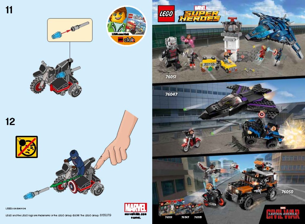 avengers motorcycle lego