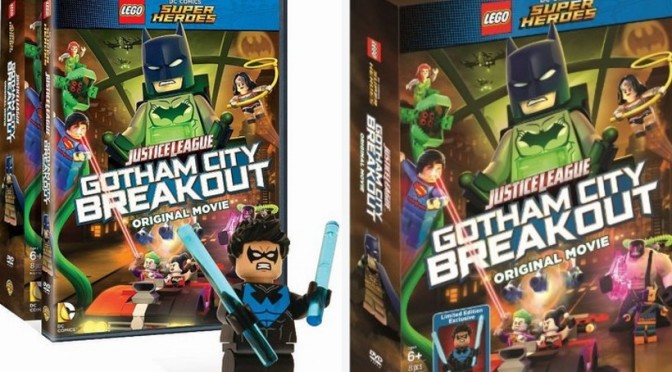 Lego Exclusive Nightwing Minifigure with Gotham City Breakout Movie Confirmed