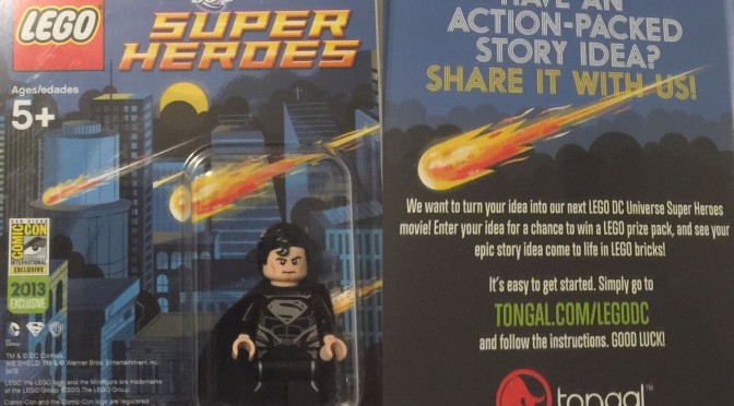 Lego SDCC 2013 Superman Black Suit Exclusive Minifigure – What will it sell for?