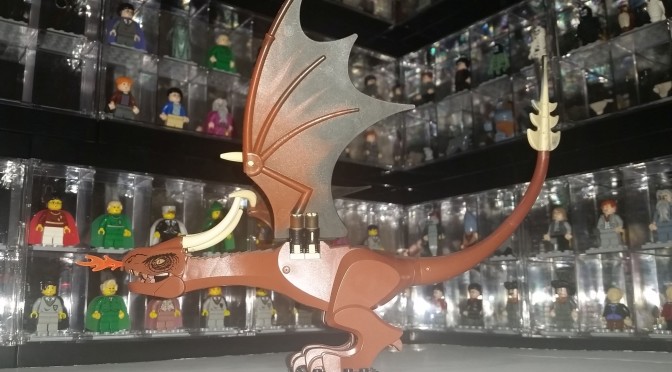 Hungarian Horntail Dragon from Lego Harry Potter