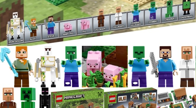 Lego 21128 The Village Large Minecraft Set Officially Revealed