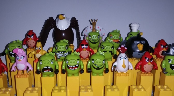 Lego Angry Birds Minifigures – All of them in one shot