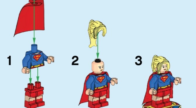 Lego Dimensions DC Comics Super Girl Fun Pack