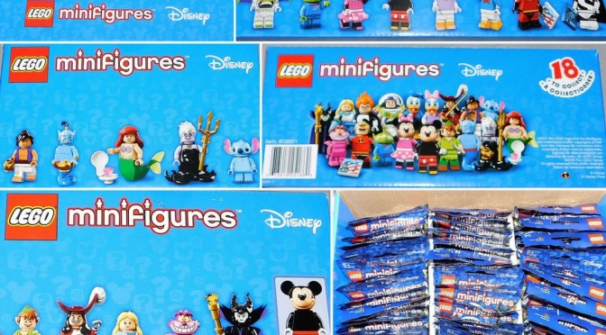 Target Has the Disney 71012 Minifigures in the Back Room UPC 673419251860