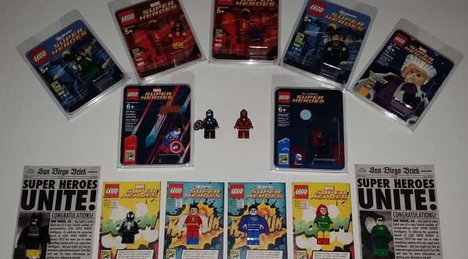 Wanted Dead or Alive – Lego Super Hero Collection of Toy Fair and Comic Con Exclusives