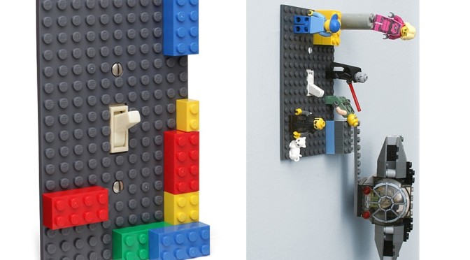 Stick Some Lego to Your Light Switches – You can never have too much – Right?