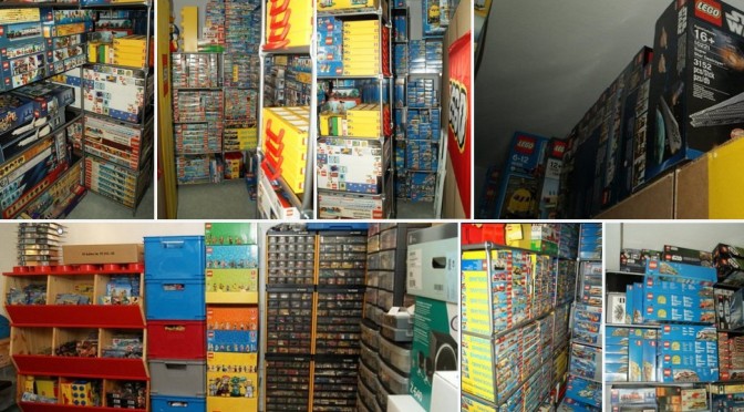 80000 Euro 1 Ton Lego Collection from 1978 to 2014 Selling on www.2ememain.be