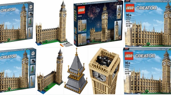 Lego 10253 Big Ben just posted to Twitter and now officially announced at 249 US