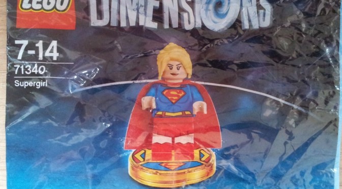 Lego Dimensions 71340 Supergirl Polybag discovered over on eBay