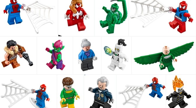 Hi Resolution Lego Marvel Super Hero Summer 2016 Minifigure Images