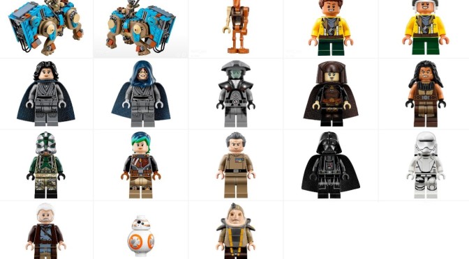 Finally the official Images of the Summer Star Wars Minifigures