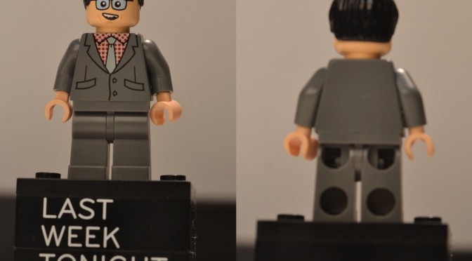 LEGO Promotional Minifig “Last Week Tonight With John Oliver” Citizen Brick