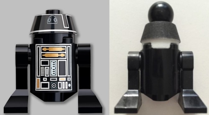 Lego R5-J2 Prototype Minifigure – From Set 9492 Tie Fighter Gallery