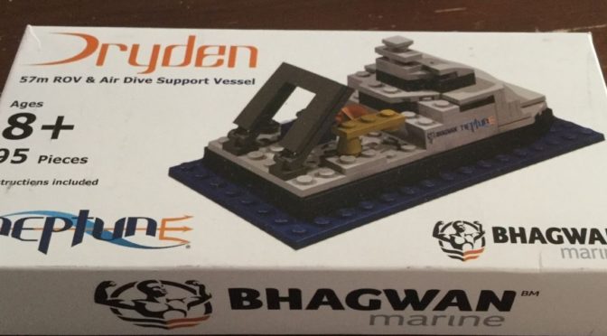 Lego Certified Professional Bhagwan Marine Offshore Support Vessel